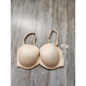 NWT Soma Stunning Support Geo Lace Full Coverage Beige Pale Sand Bra Lace 40G